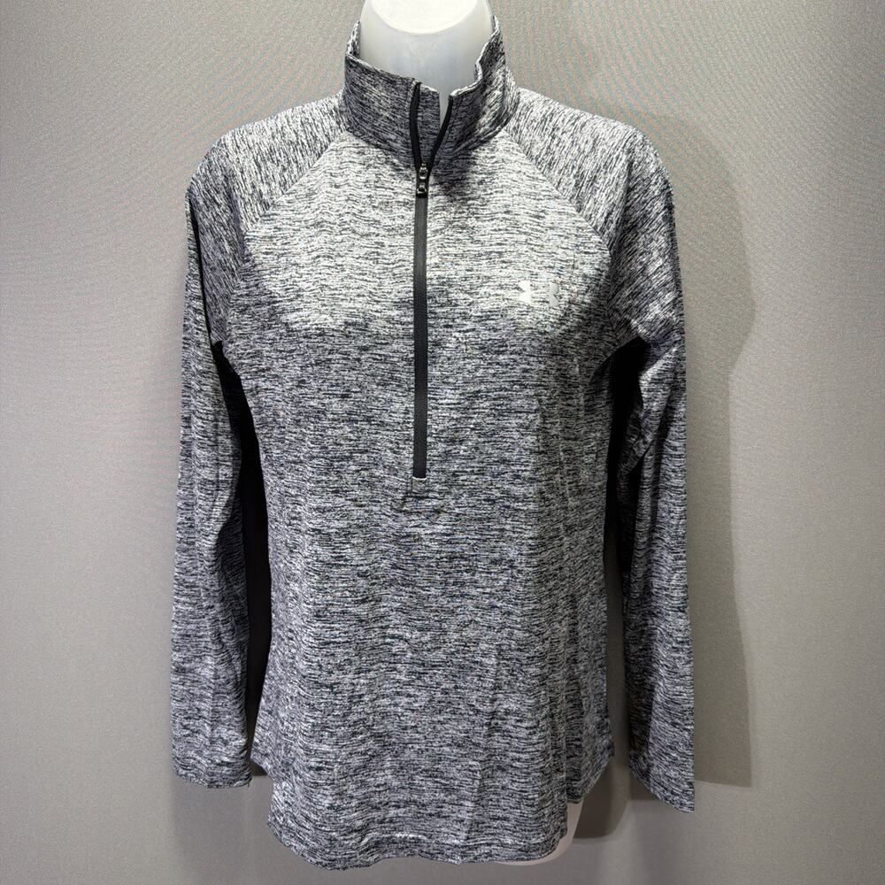 Under Armour Womens M Tech Twist-Half Zip Long Sleeve Pullover Shirt NWOT